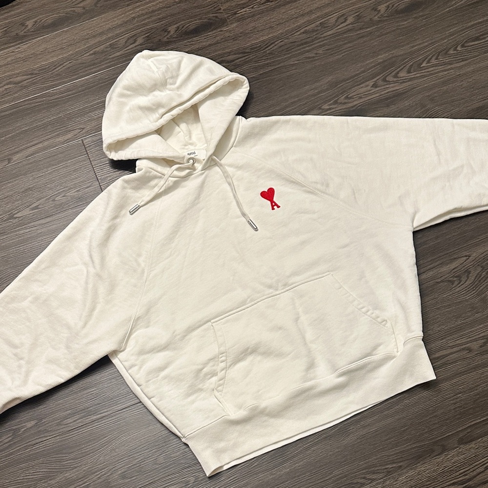 Ami Paris off-white hoodie Large